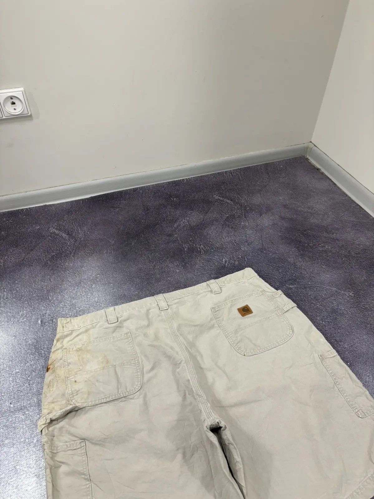 Carhartt × Vintage Vintage Carhartt Y2K American Hype Work Baggy Shorts Size US 44 / EU 60 - 3 Thumbnail