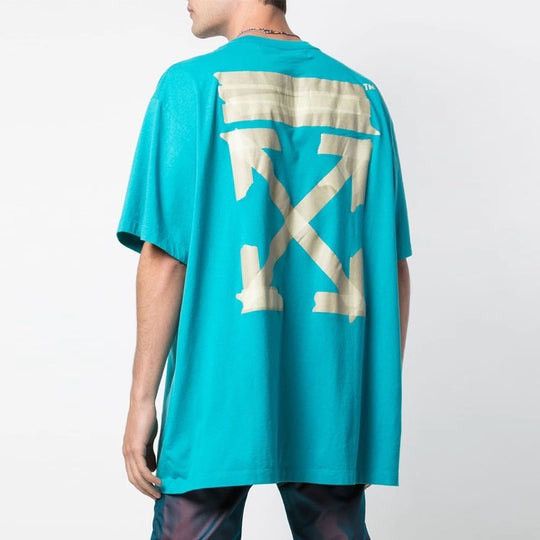 Off-White Off-White SS20 Diagonal Arrows Tape Oversized T-Shirt Size US XS / EU 42 / 0 - 1 Thumbnail