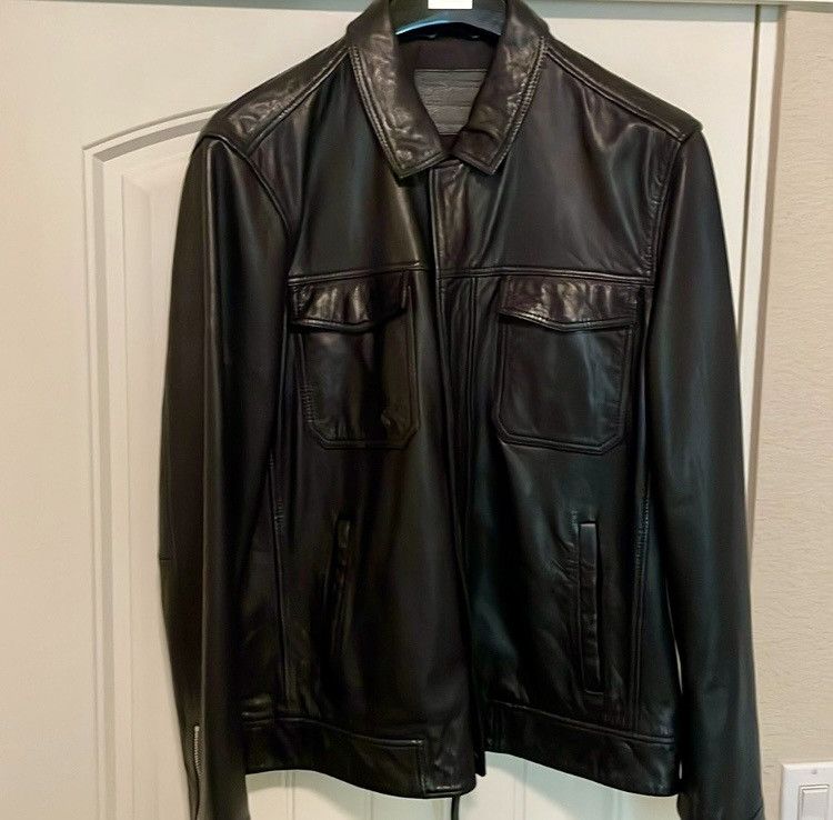Allsaints AllSaints leather jacket Size US XL / EU 56 / 4 - 1 Thumbnail