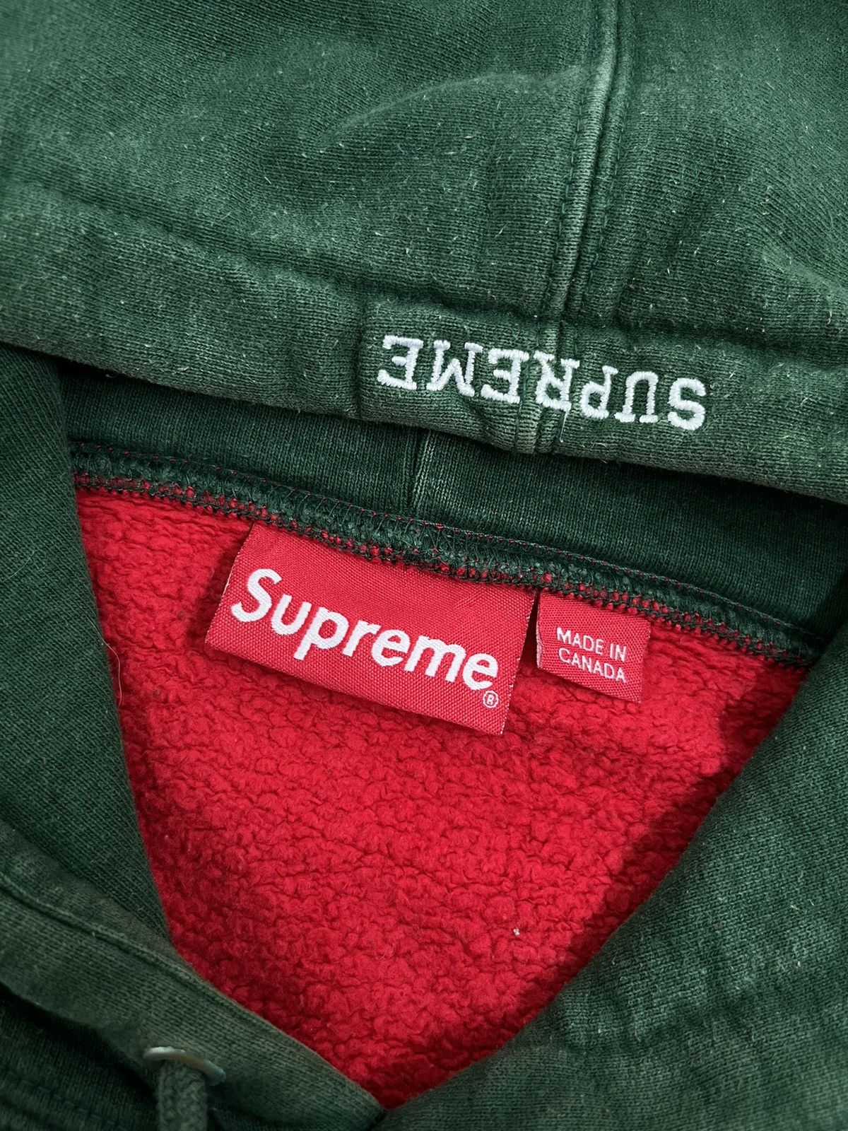 Supreme Supreme S Logo Split Hooded Sweatshirt F/W2021 Size US XL / EU 56 / 4 - 7 Thumbnail