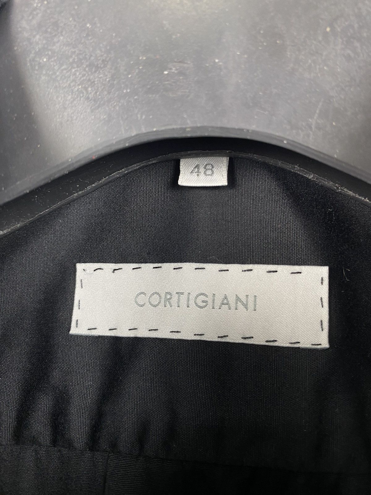 Cortigiani Cortigiani Luxury Shirt Button Up Badges Cotton size 48 Size US M / EU 48-50 / 2 - 5 Thumbnail