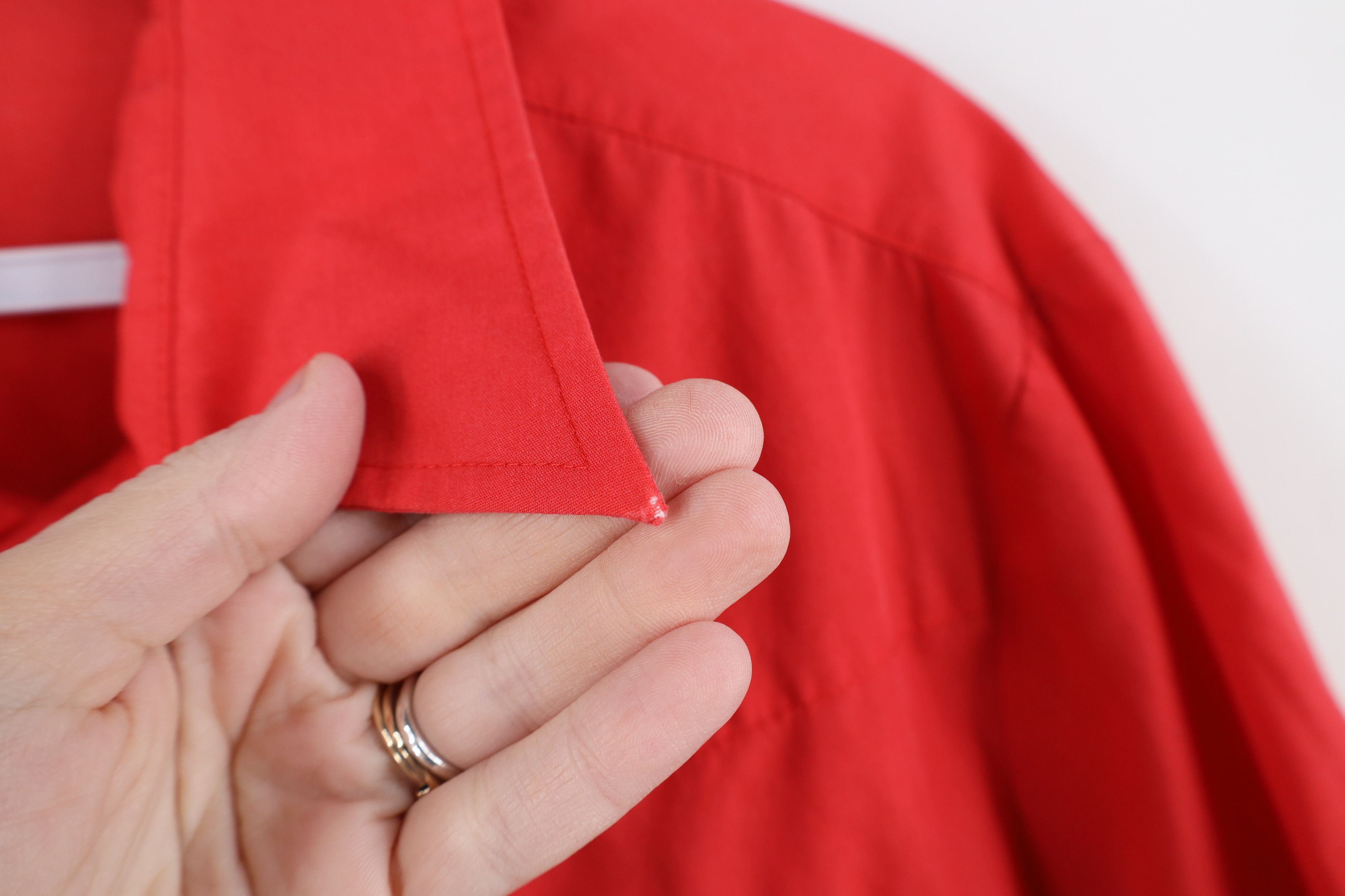 Vintage Vintage 70s Rockabilly Cowboy Short Sleeve Button Shirt Red Size US M / EU 48-50 / 2 - 7 Thumbnail