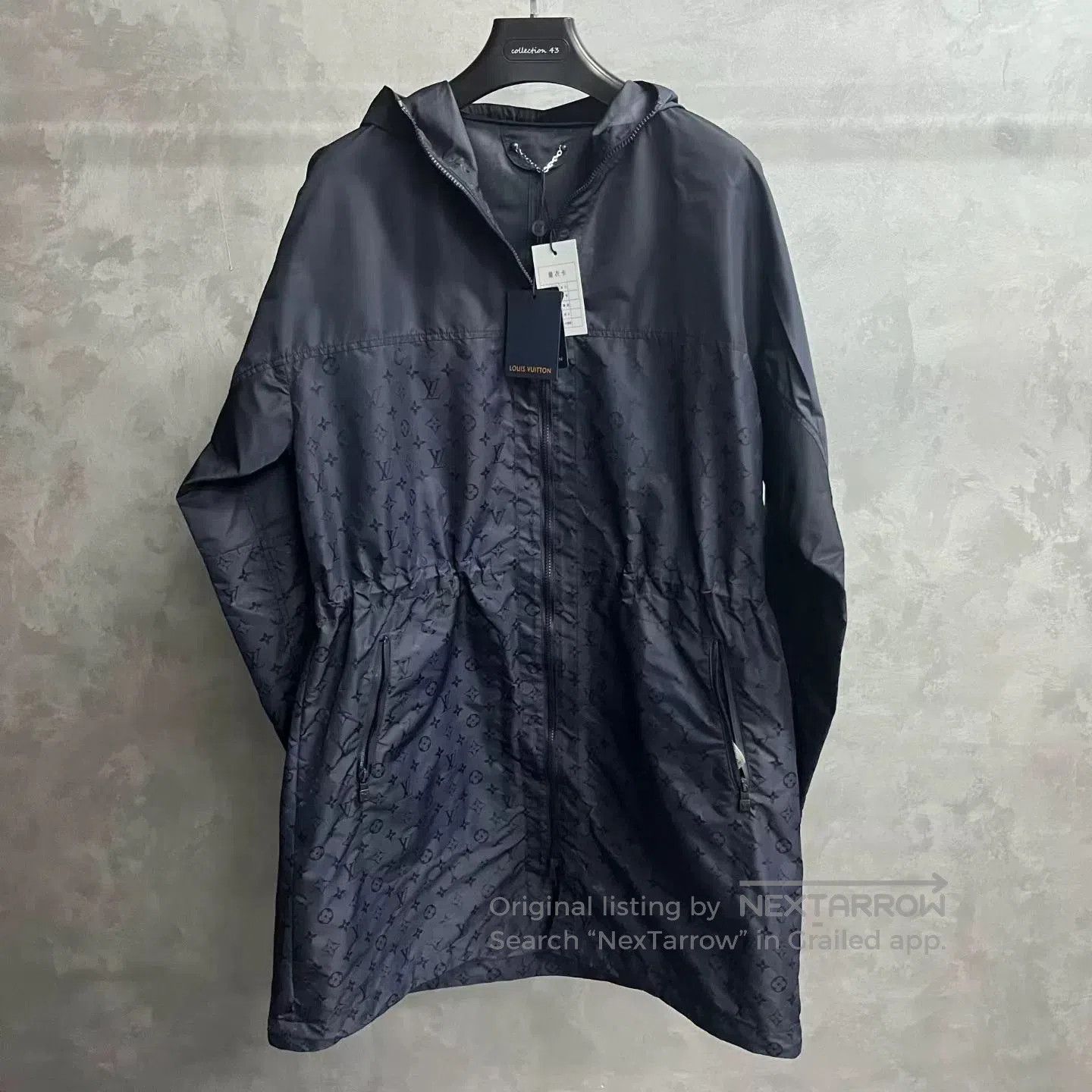 Louis Vuitton Louis Vuitton Blue Monogram Hooded Trench. Size US S / EU 44-46 / 1 - 1 Thumbnail