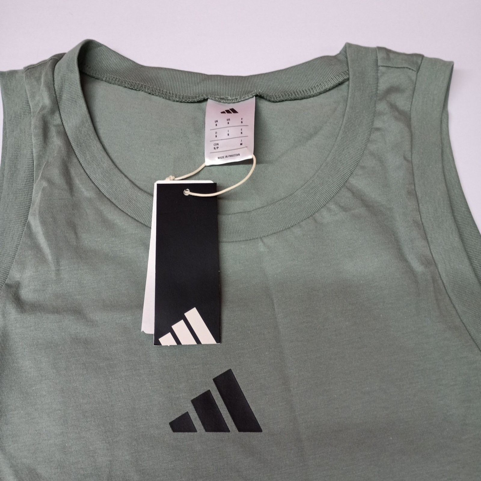 Adidas Adidas One Rep At A Time Tank Top Men’s S Silver Green Size US S / EU 44-46 / 1 - 2 Thumbnail