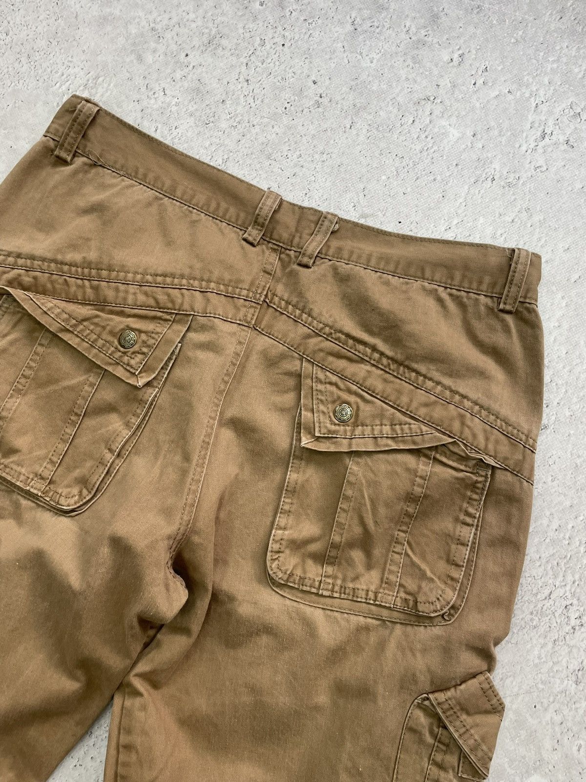 If Six Was Nine Cargo brown Multipocket ifsixwasnine style pants y2k Size US 32 / EU 48 - 12 Thumbnail