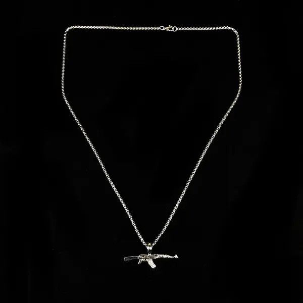 VIBE Ak Necklace Y2K Gothic Punk Chain Size ONE SIZE - 3 Thumbnail