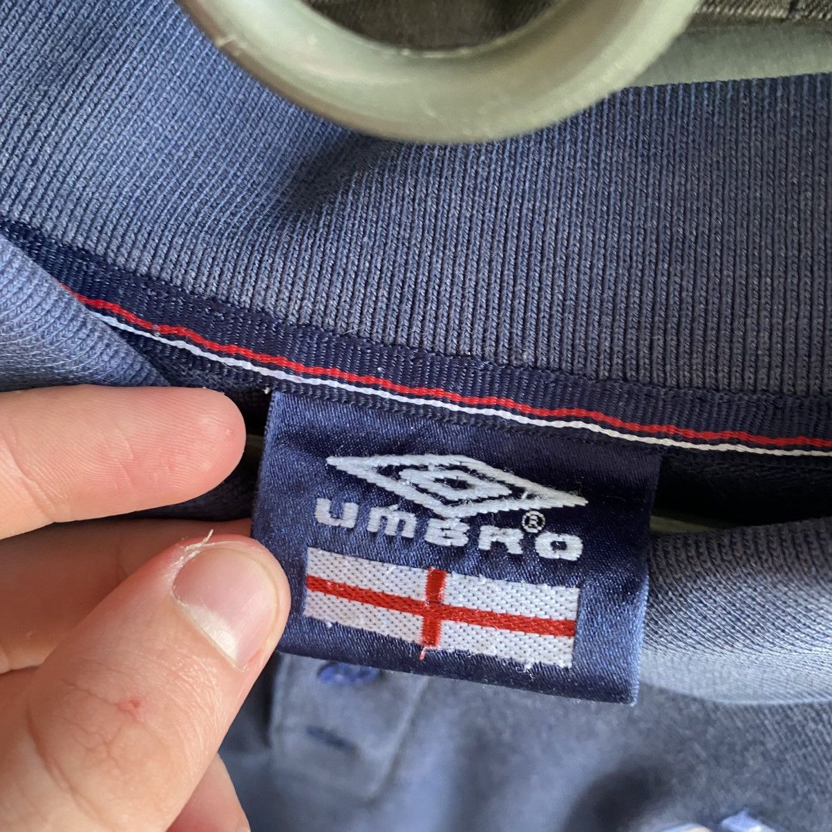 Umbro Vintage Umbro England National Soccer 1990’s polo Size US L / EU 52-54 / 3 - 3 Thumbnail
