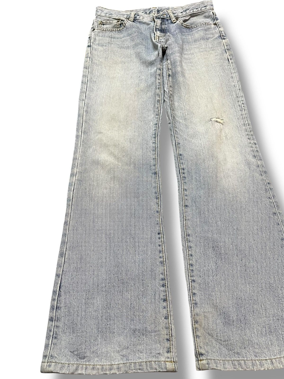 Uniqlo Vintage Uniqlo Faded Flare Bootcut Denim Size US 29 - 3 Thumbnail
