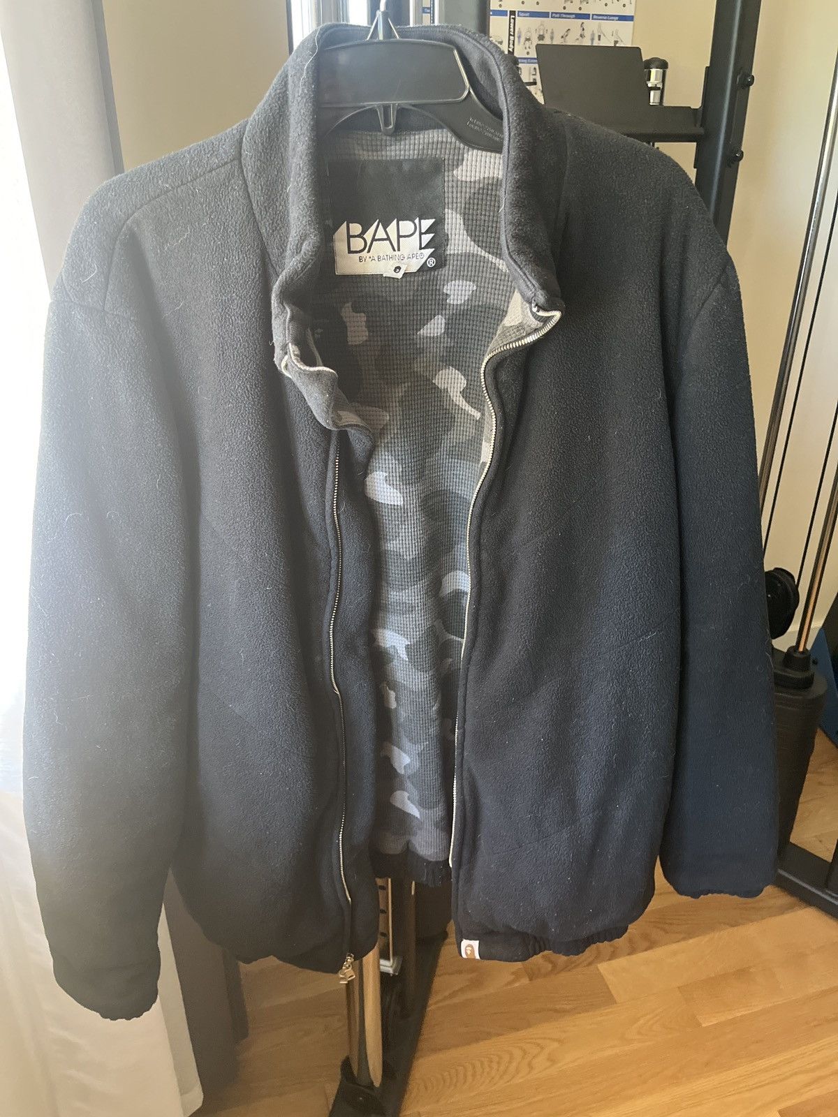 Bape fleece camo