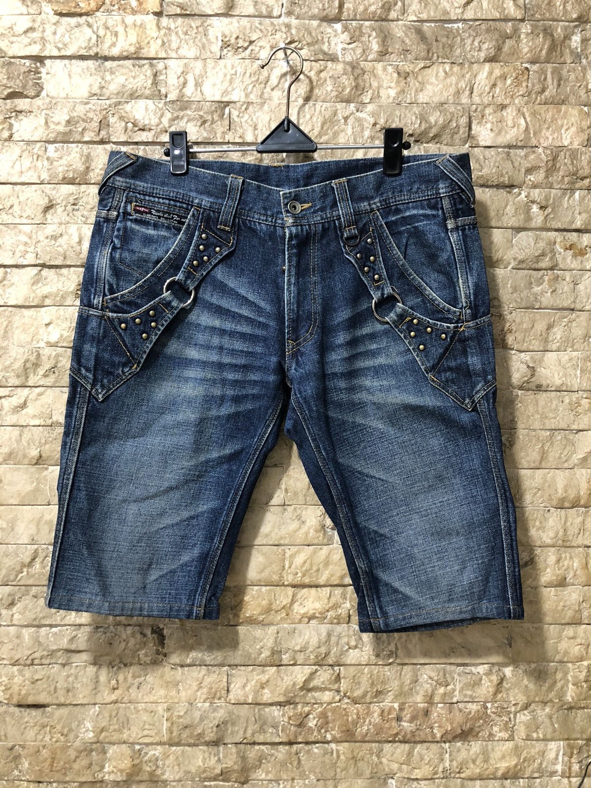 Beauty Beast × Japanese Brand × Nicole Club Nicole Club For Men Denim Shorts Size US 34 / EU 50 - 1 Thumbnail