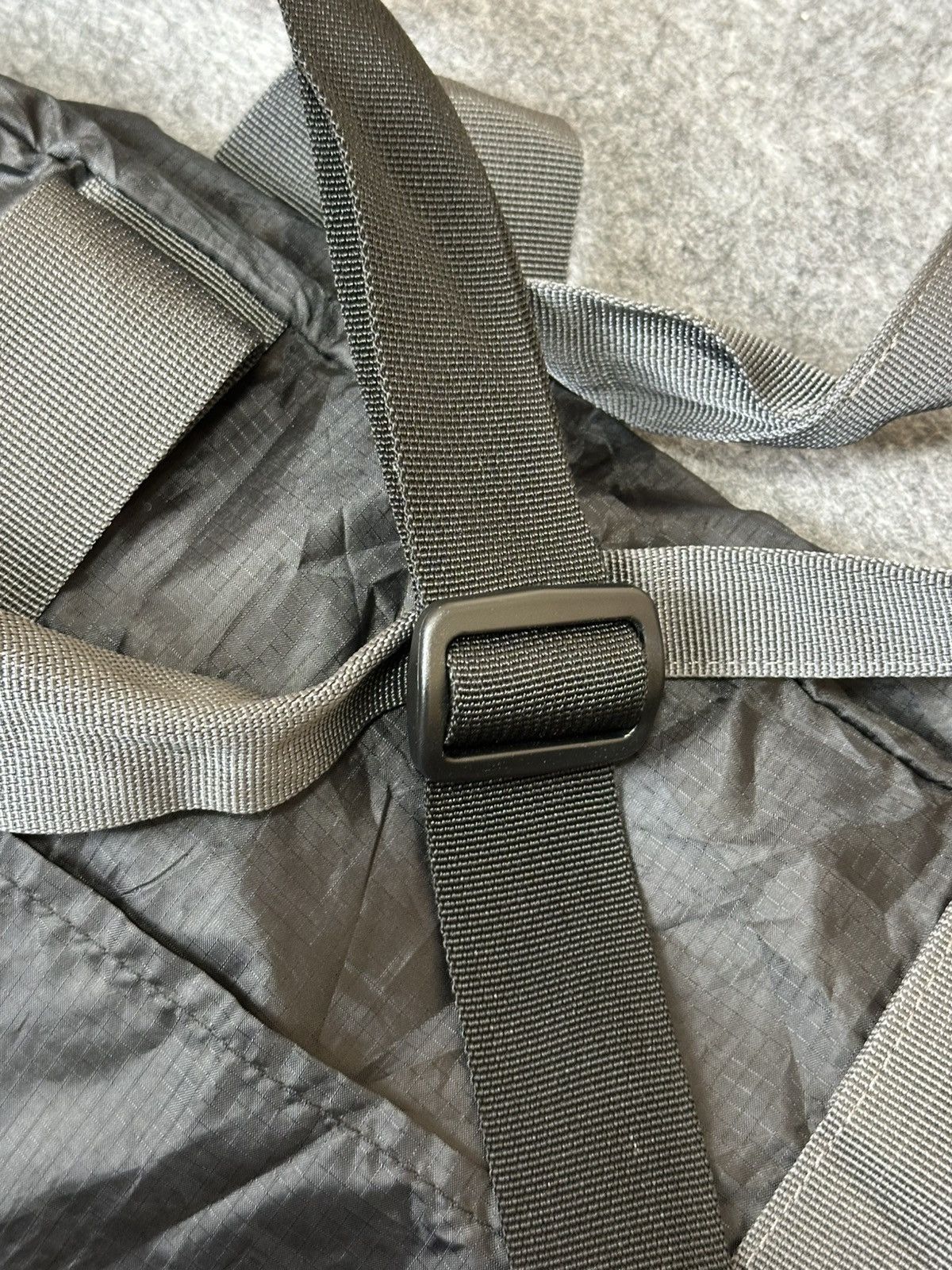Adidas adidas Sport Bag featuring grey straps and a white logo. Size ONE SIZE - 7 Thumbnail