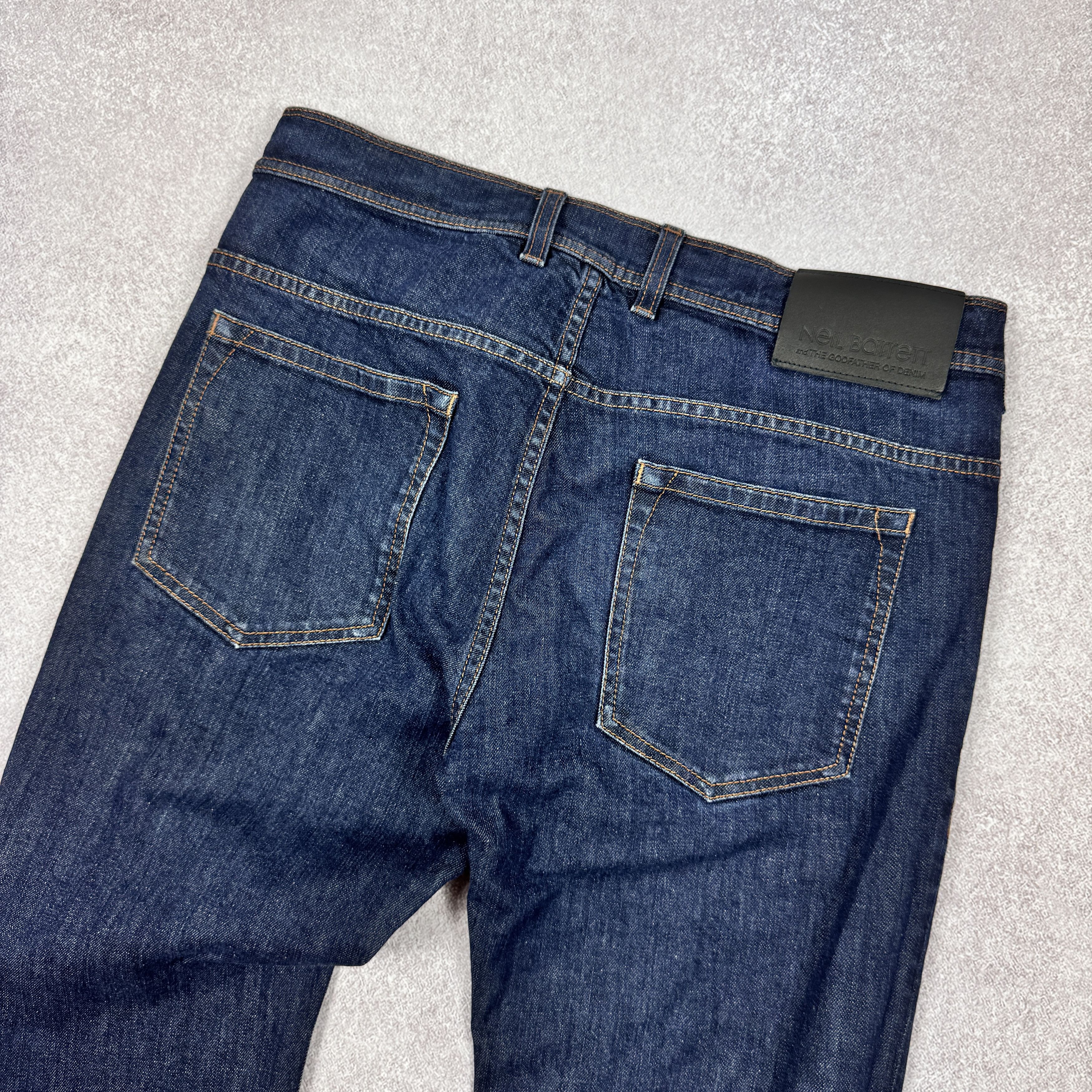 Neil Barrett Men`s Neil Barrett Skinny Fit Regular Rise Printed Jeans Size US 32 / EU 48 - 7 Thumbnail