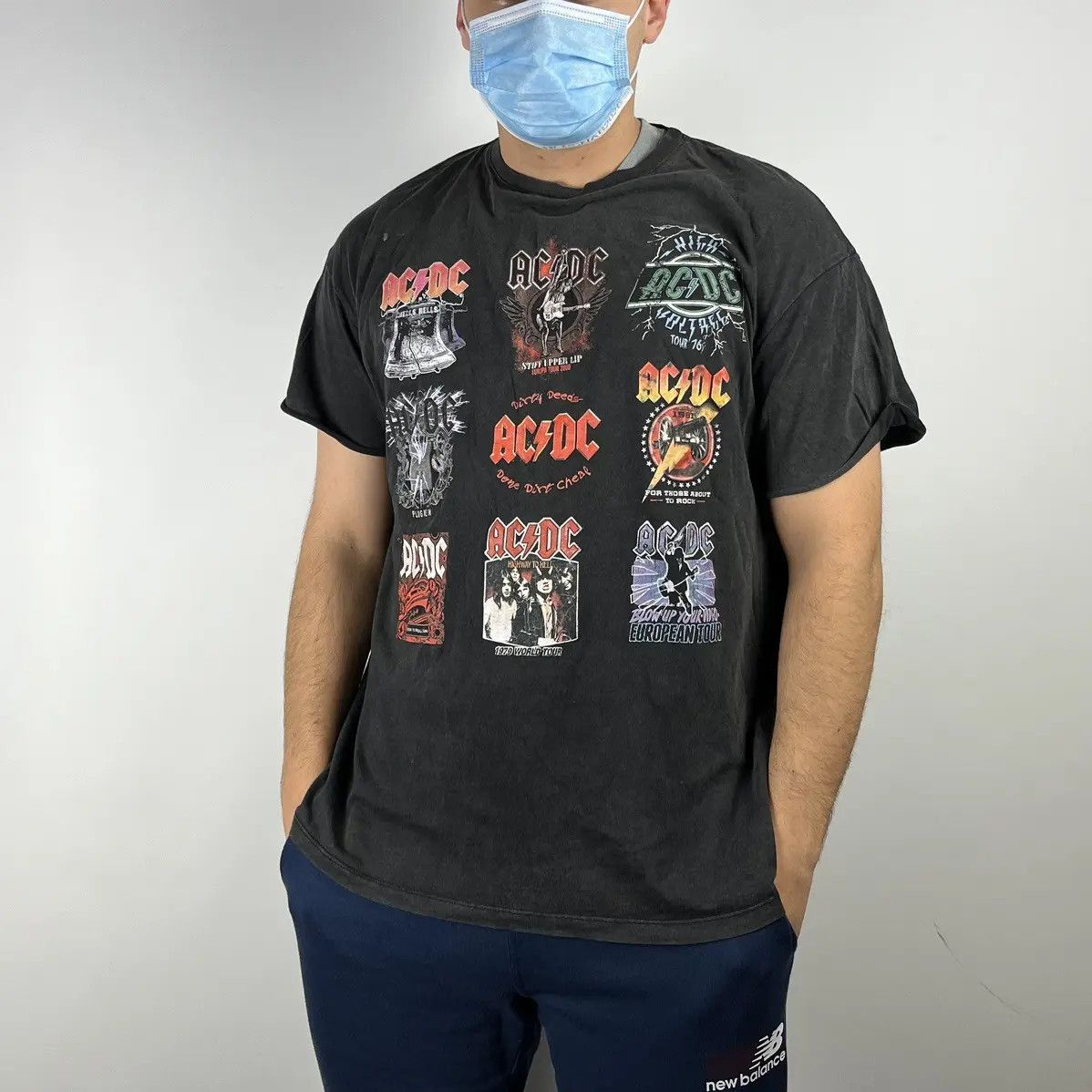 Band Tees Acdc Tshirt rock all label group size Medium Size US M / EU 48-50 / 2 - 1 Thumbnail
