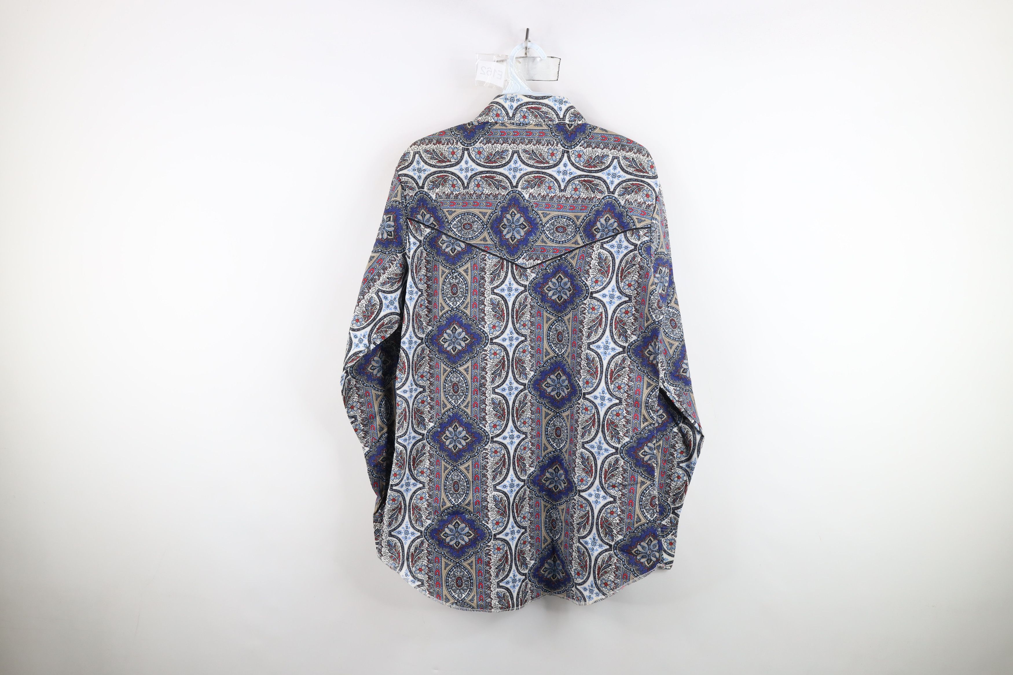 Other Deadstock Vintage 70s Rockabilly Western Rodeo Button Shirt Size US M / EU 48-50 / 2 - 9 Thumbnail