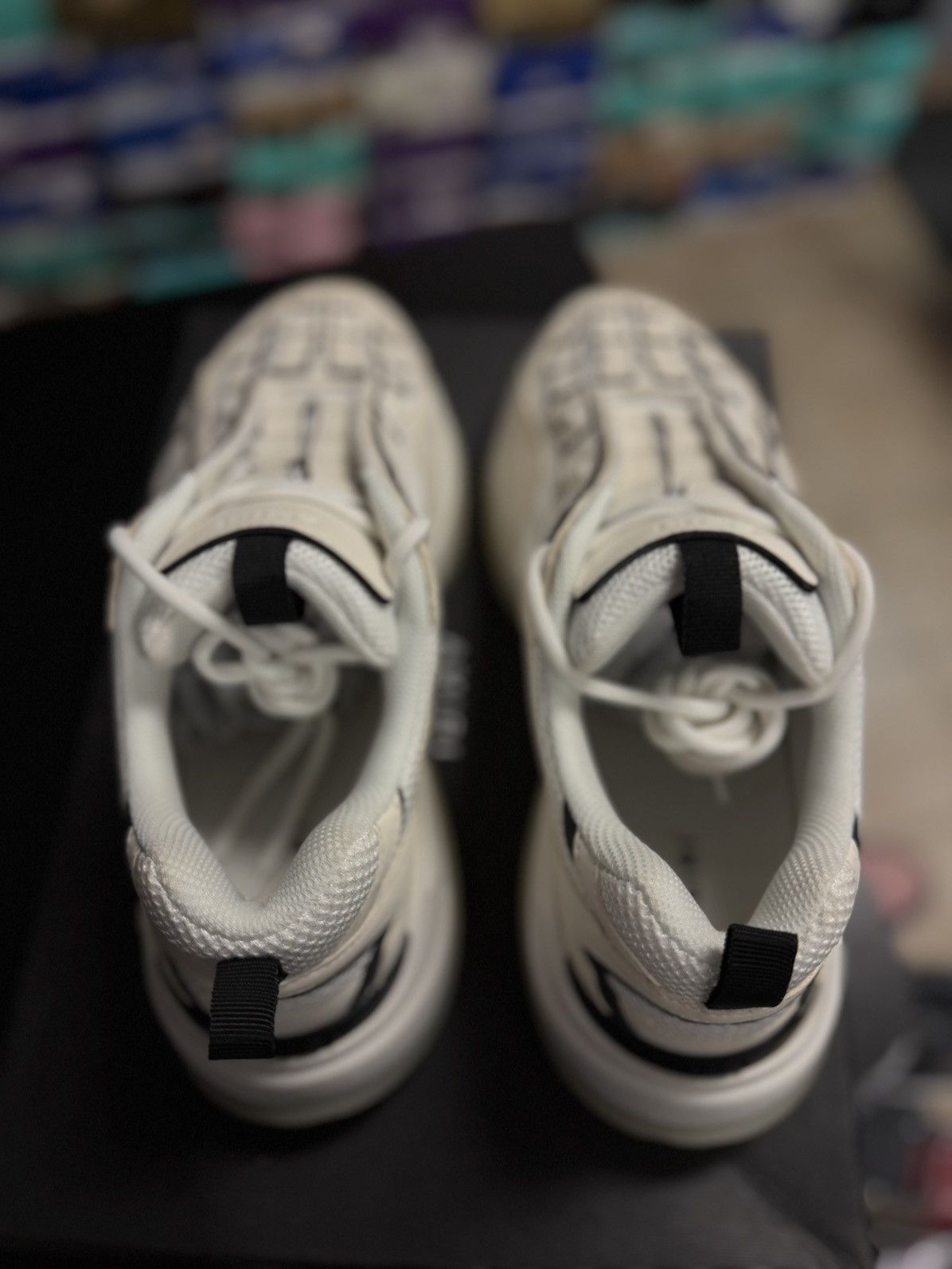 Amiri 46EU/13US - Amiri BONE RUNNER White & Black W BOX Size US 13 / EU 46 - 10 Thumbnail