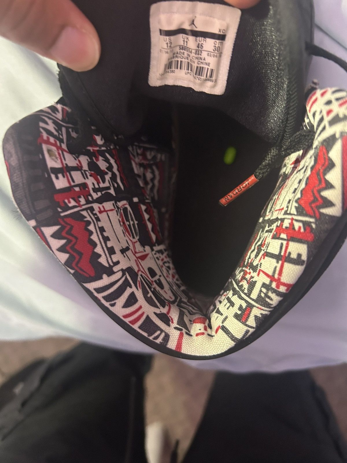 Jordan Brand Jordan 1 93 “playoffs” Size US 12 / EU 45 - 10 Thumbnail