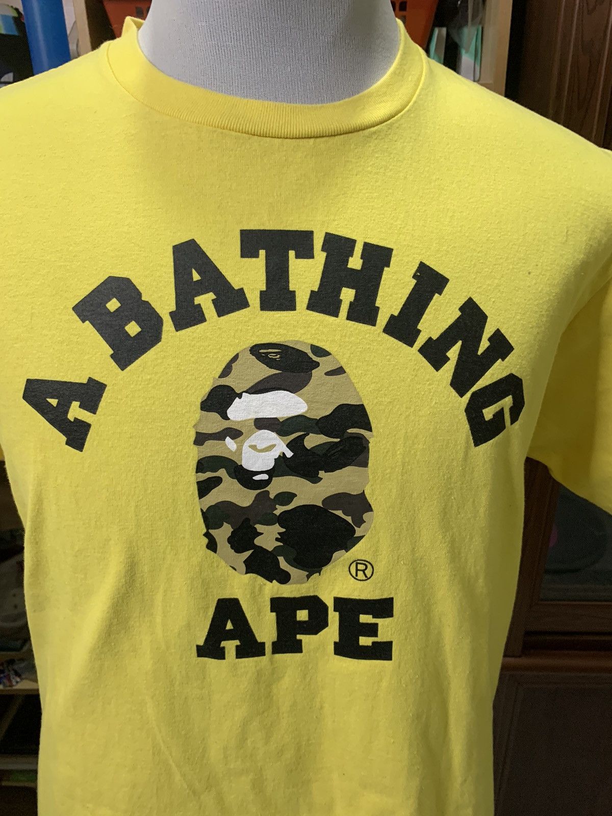 Bape 1st Camo College Tee Size US M / EU 48-50 / 2 - 2 Thumbnail