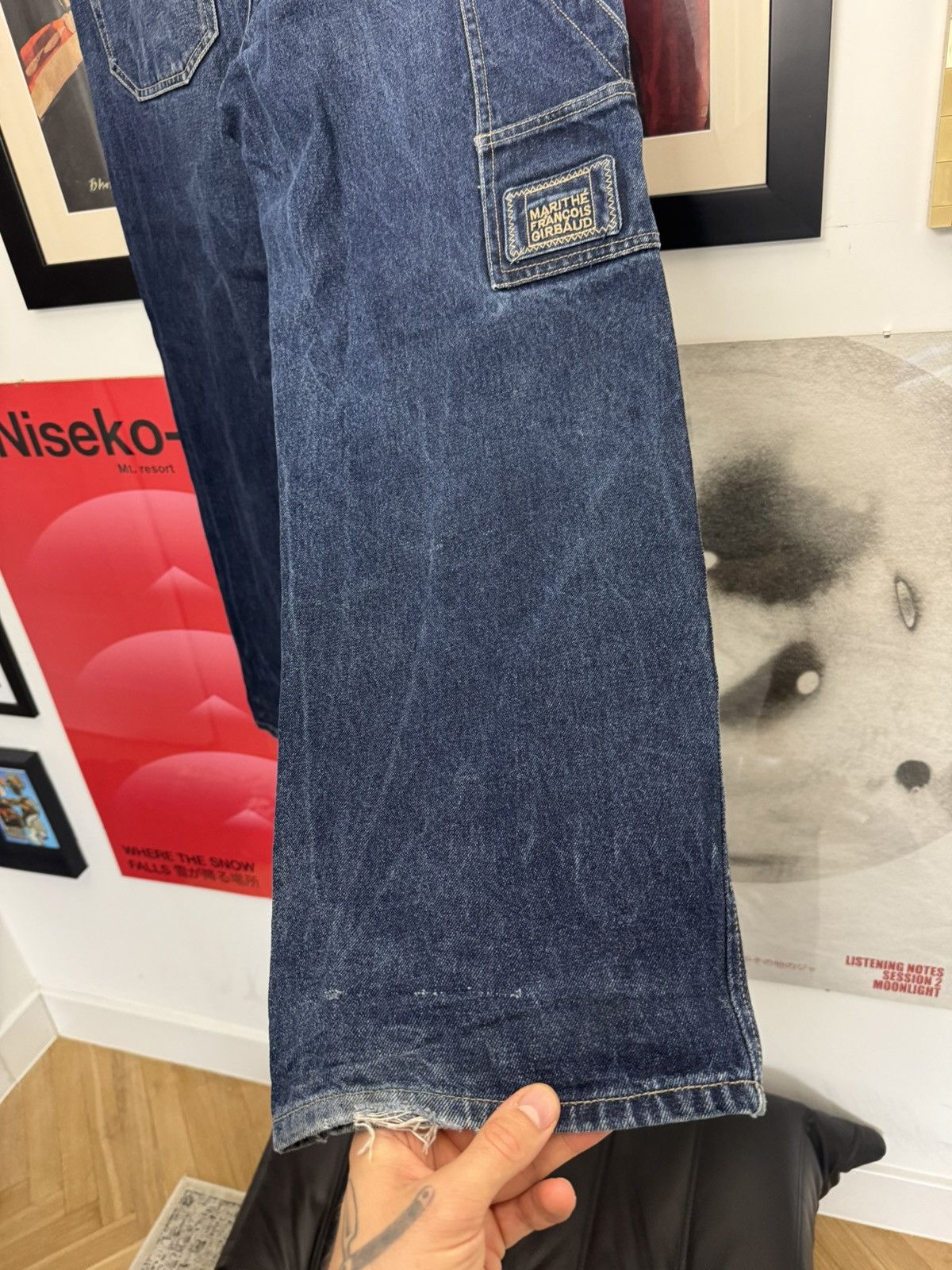 Marithe + Francois Girbaud Francois Marithe Girbaud Denim Pant Vintage 90s Jeans Single Size US 34 / EU 50 - 3 Thumbnail