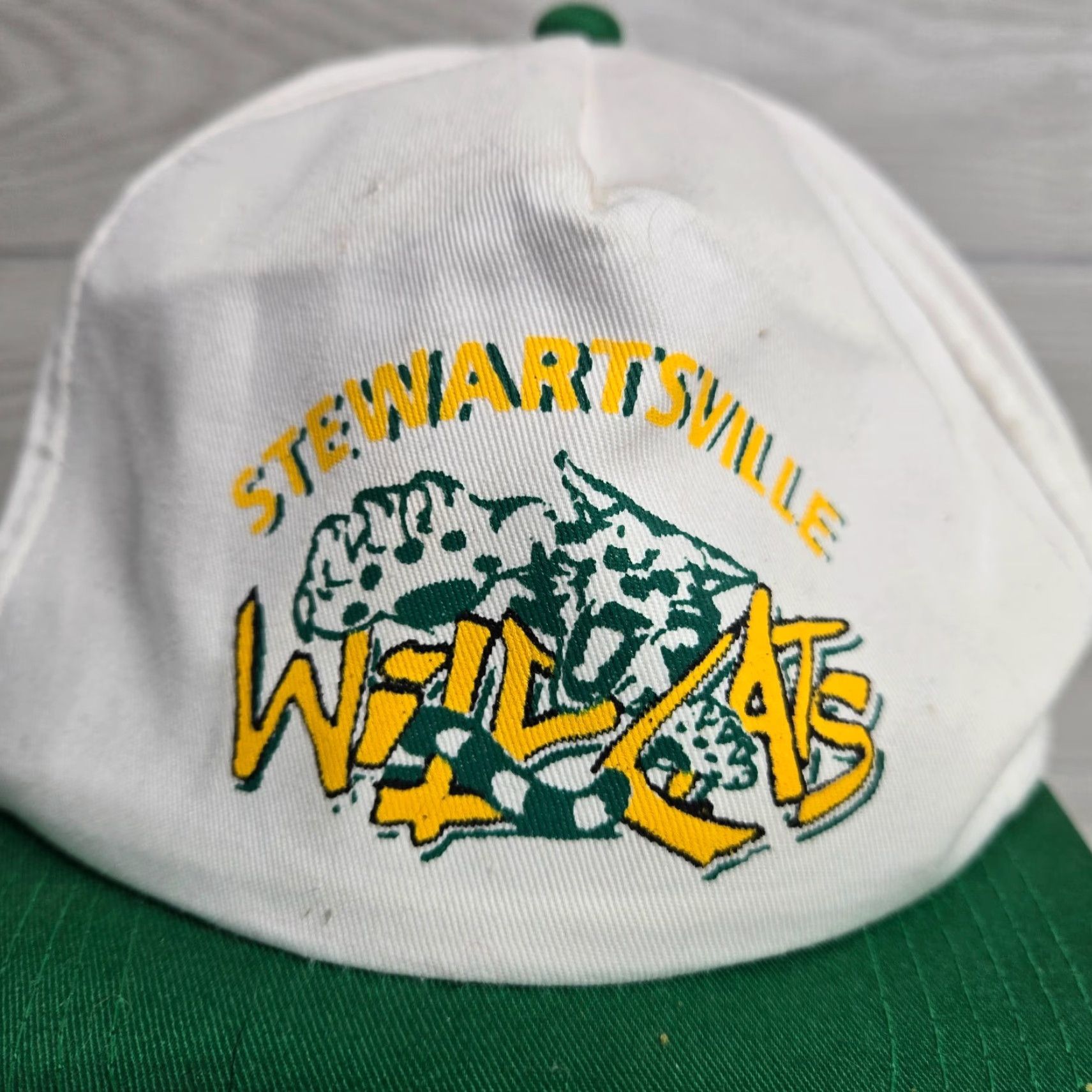 Vintage VINTAGE Hat White Adult Snapback Size ONE SIZE - 2 Thumbnail