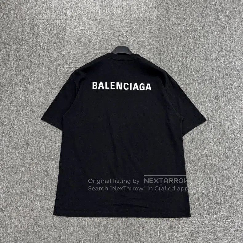 Balenciaga Balenciaga Logo Print Short Sleeve Tee. Size US S / EU 44-46 / 1 - 5 Thumbnail