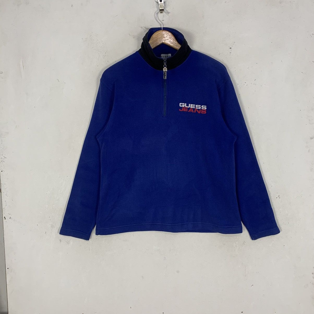 Guess Vintage Guess Jeans Outdoor JapaneseBrand Fleece Sweatshirt Size US M / EU 48-50 / 2 - 1 Thumbnail