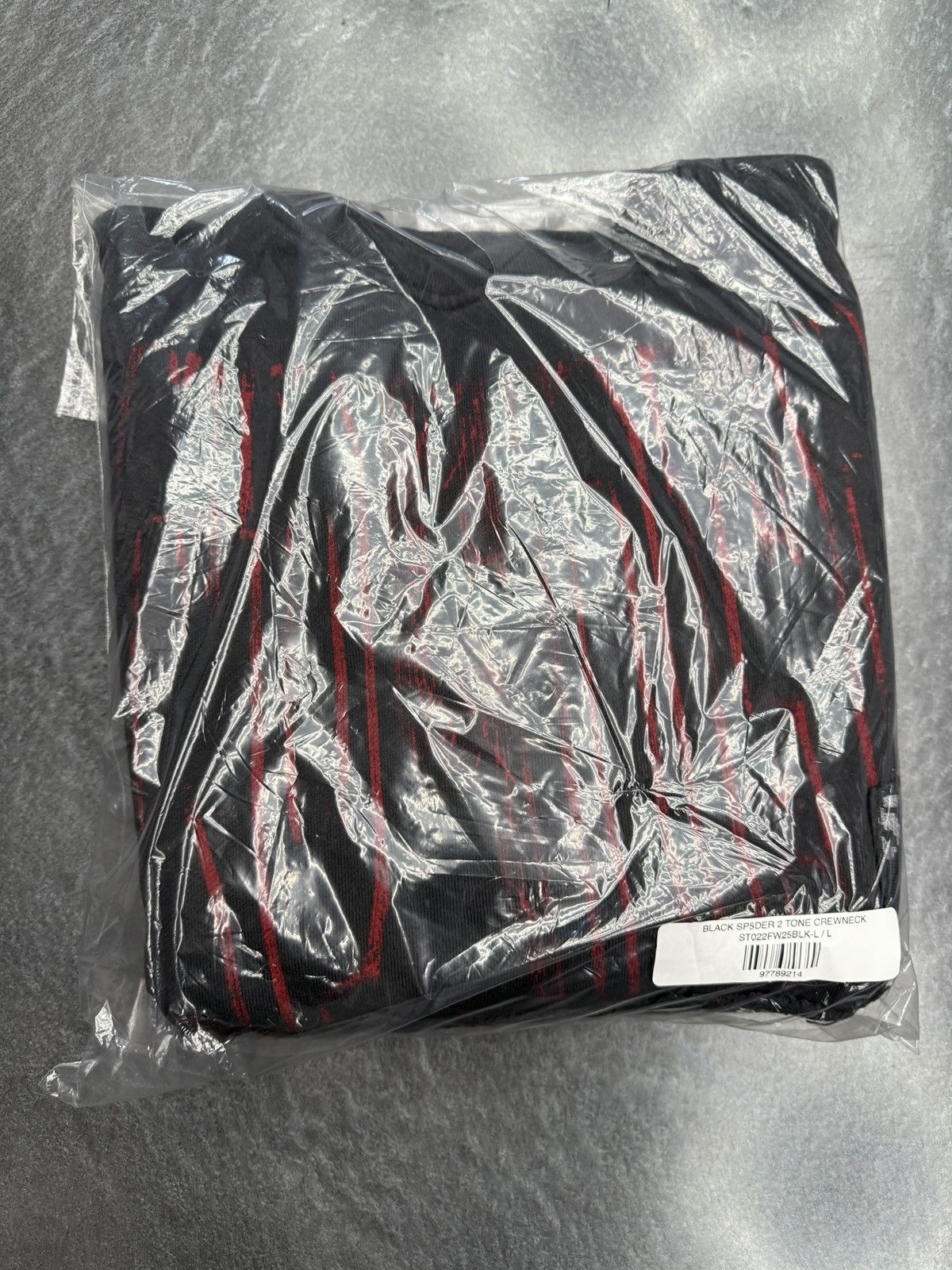 Sp5der Sp5der Diffused Collegiate Crewneck Size US L / EU 52-54 / 3 - 7 Thumbnail