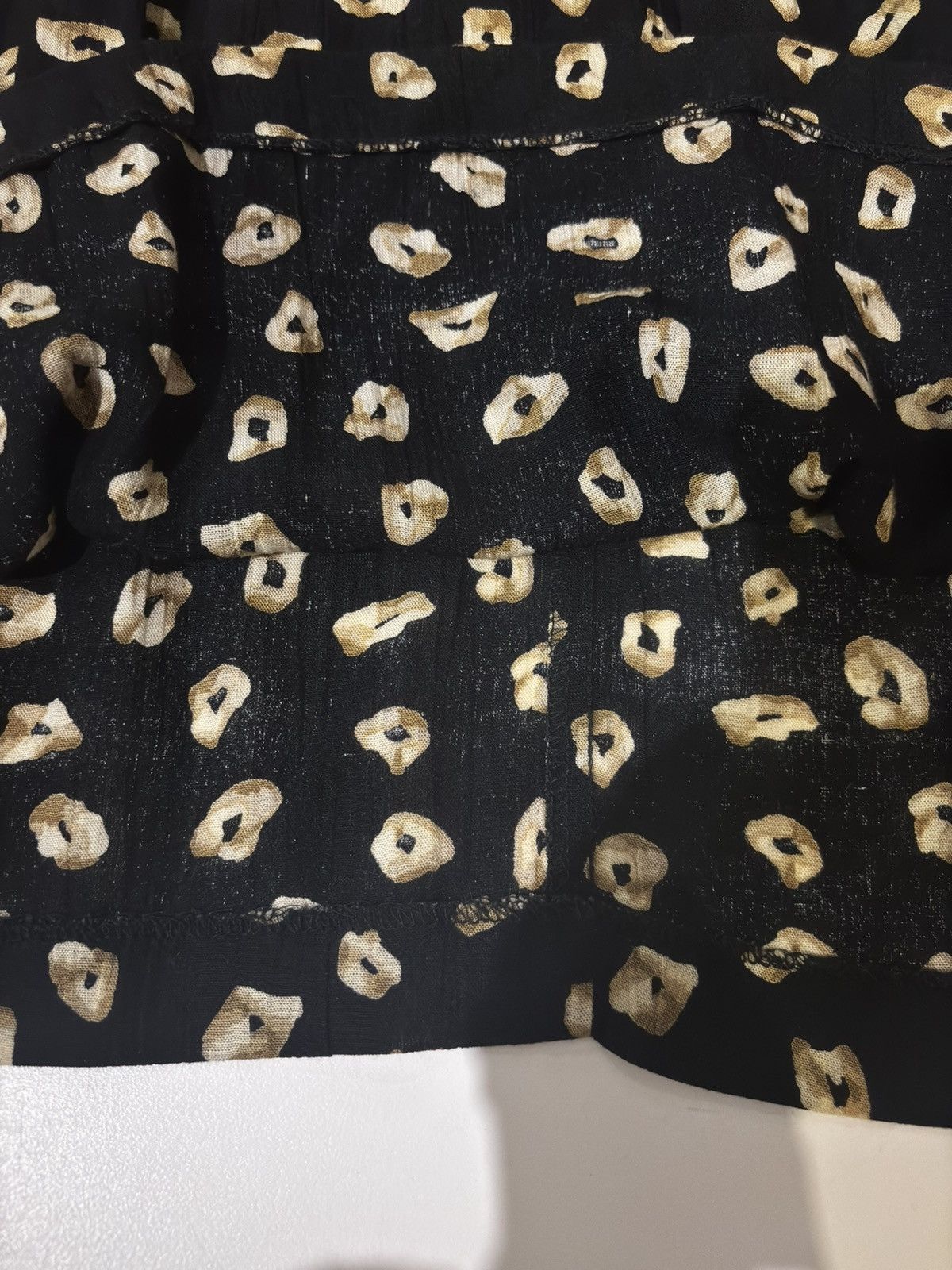 Other Black & beige midi Skirt.wb1973 Size 37" - 2 Thumbnail