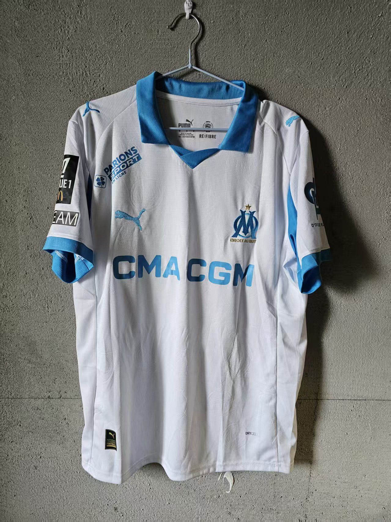 Puma 2026 Marseille #10 Greenwood Jersey Size US L / EU 52-54 / 3 - 2 Thumbnail