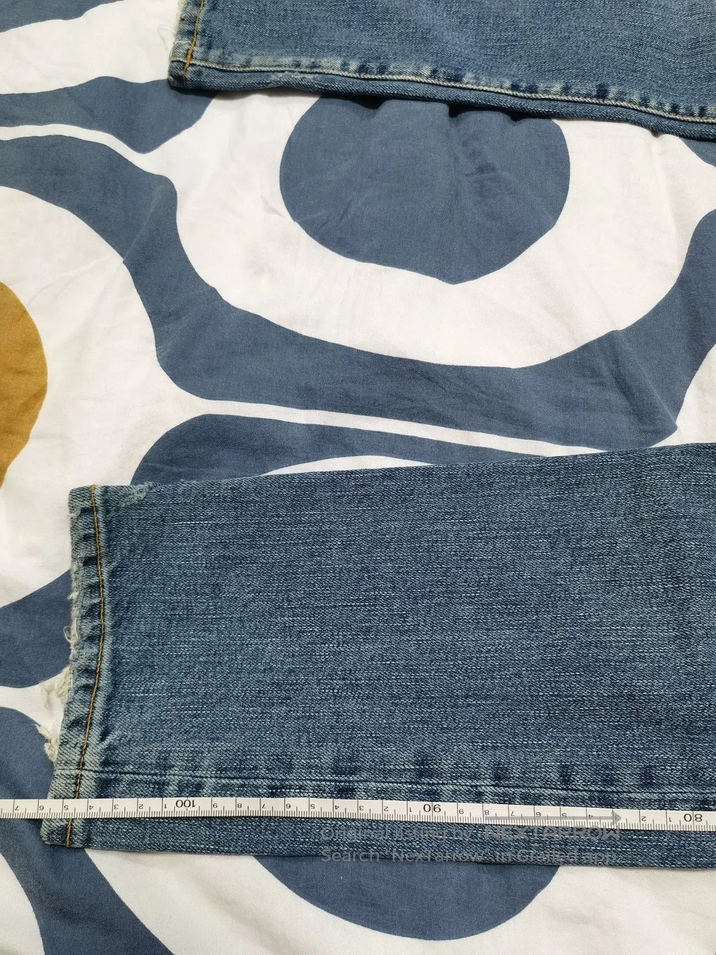 Saint Laurent Paris Saint Laurent Distressed Patch Jeans. Size US 30 / EU 46 - 7 Thumbnail