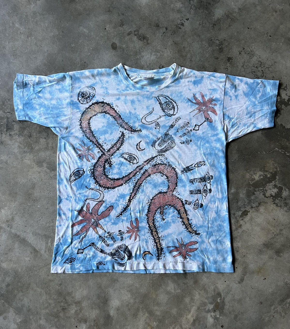Band Tees Rare Vintage AOP " The Cure " Wish Tour 1992 Size US XL / EU 56 / 4 - 3 Thumbnail