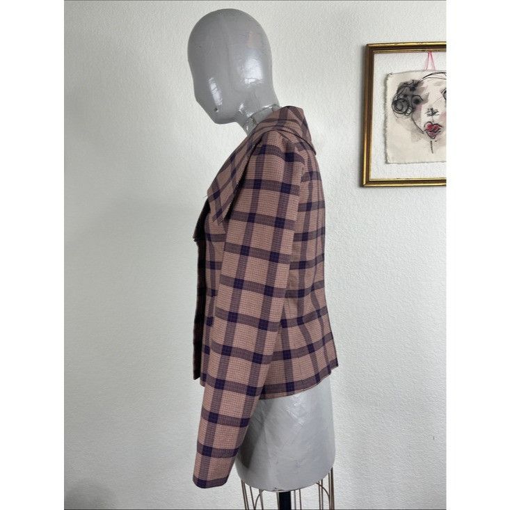 Vivienne Westwood VTG Vivienne Westwood Red Label Plaid Double Breasted Square Size XS / US 0-2 / IT 36-38 - 6 Thumbnail
