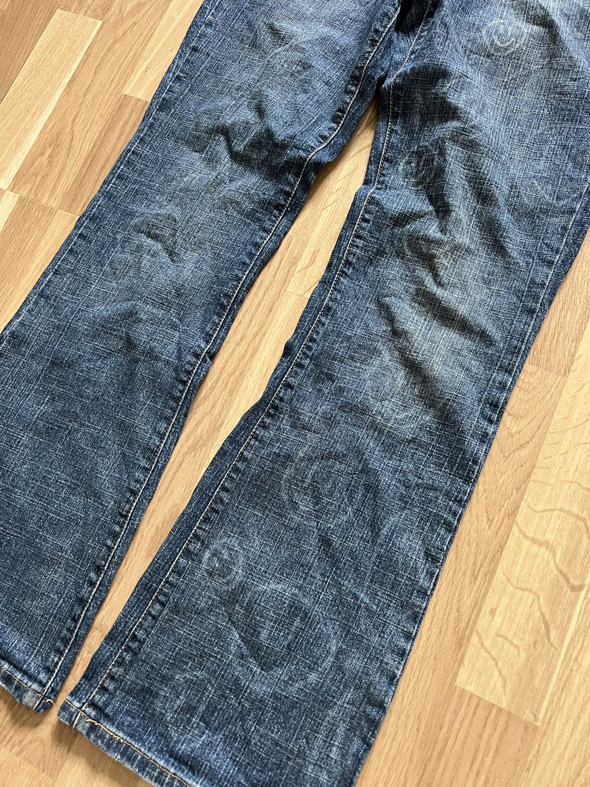 Levi's × Levi's Vintage Clothing × Vintage Levi’s vintage super low boot cot pants 518 flared smile Size 30" / US 8 / IT 44 - 5 Thumbnail