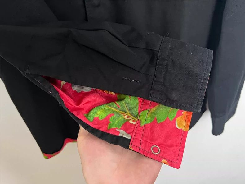 Yohji Yamamoto yohji yamamoto Stamen Large Flower Lined Shirt 2502-Nextar Size US L / EU 52-54 / 3 - 4 Thumbnail