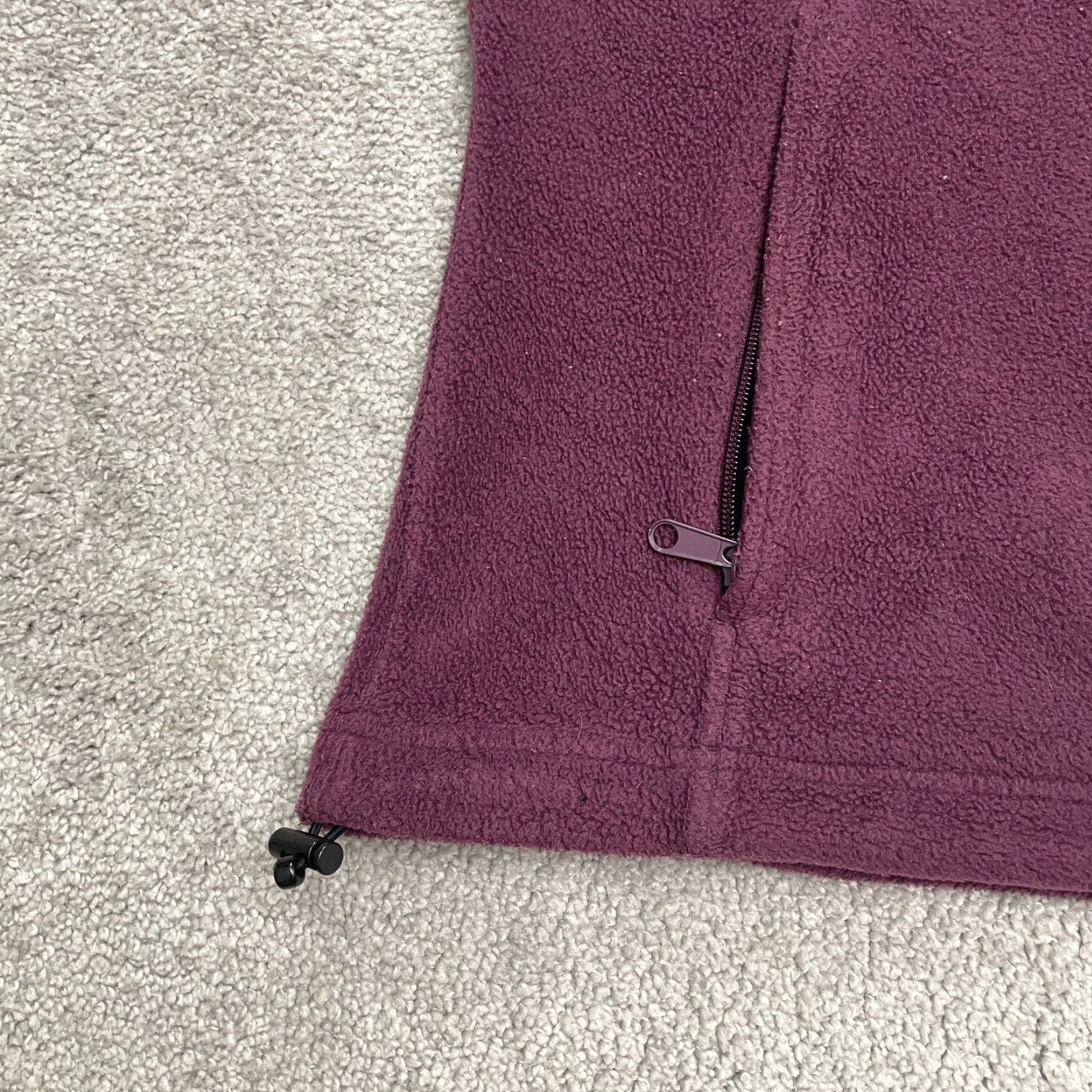 Vintage Columbia Benton Springs Fleece Jacket Womens Small Red Full Zip Outdoor Hiking Womens Size S / US 4 / IT 40 - 3 Thumbnail