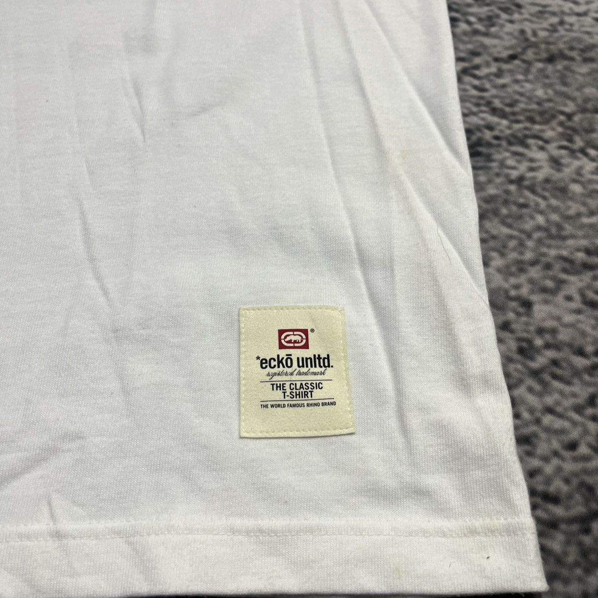 Ecko Unltd. VINTAGE Y2K ECKO UNLTD RHINO GRUNGE SKATER WHITE T SHIRT Size US M / EU 48-50 / 2 - 4 Thumbnail