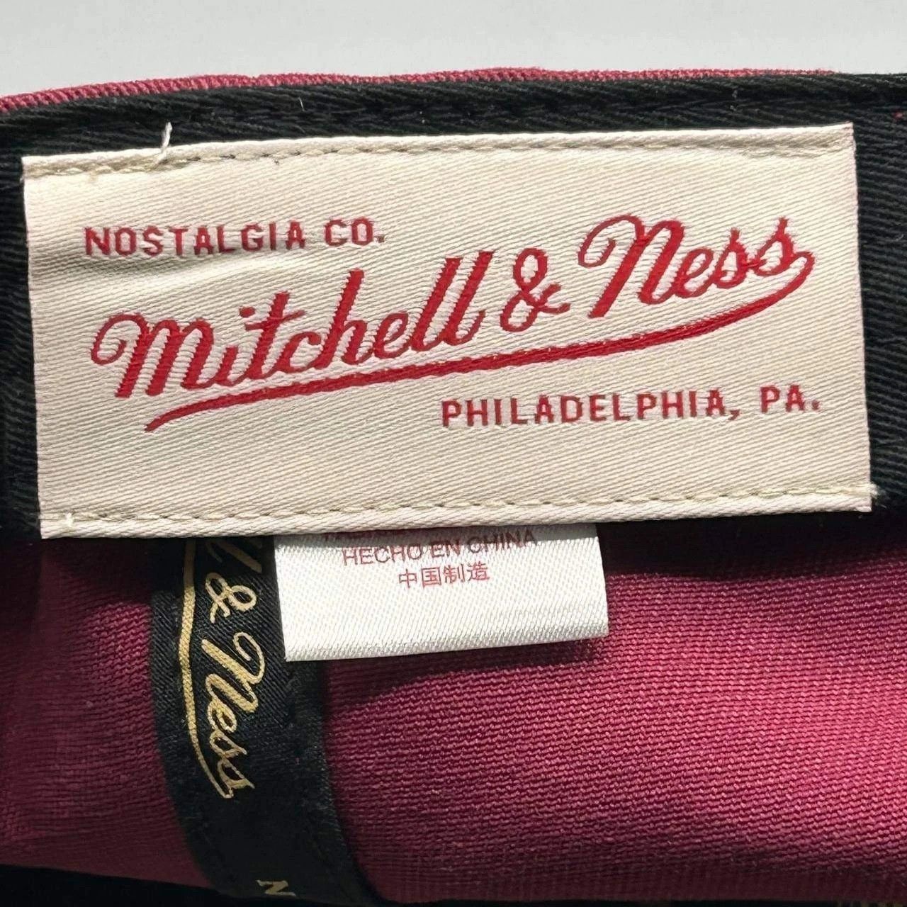 Mitchell & Ness New York Yankees Hat Men Red MLB Strap Back Cap Cotton New Size ONE SIZE - 5 Thumbnail