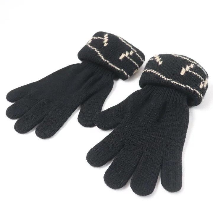 Hermes HERMES by Margiela Cashmere Knit Gloves Size ONE SIZE - 4 Thumbnail