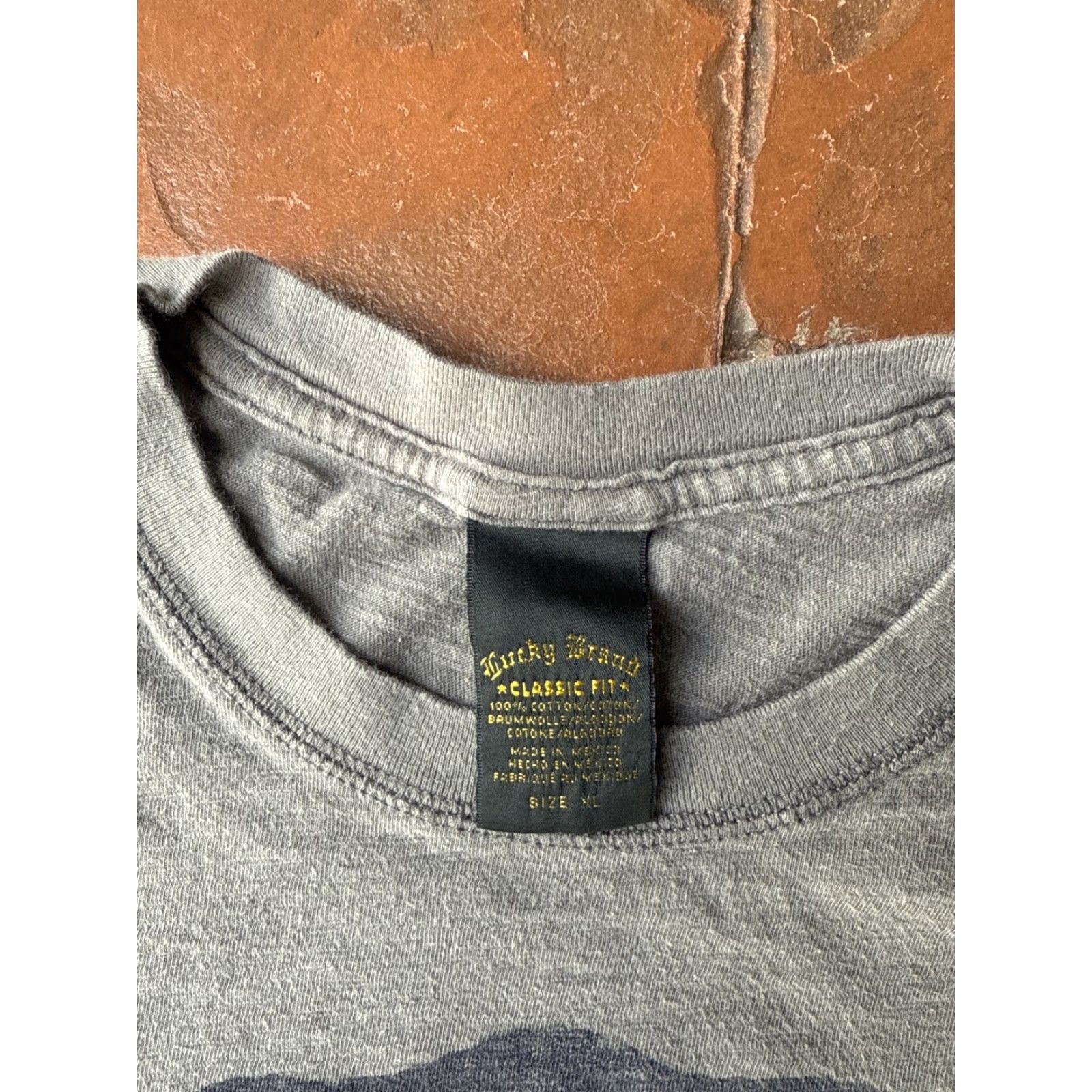 Lucky Brand VINTAGE Lucky Brand Warriors Osaka Long Sleeve Shirt Men’s XL Gray Graphic Print 90s Grunge Mens Size US XL / EU 56 / 4 - 2 Thumbnail