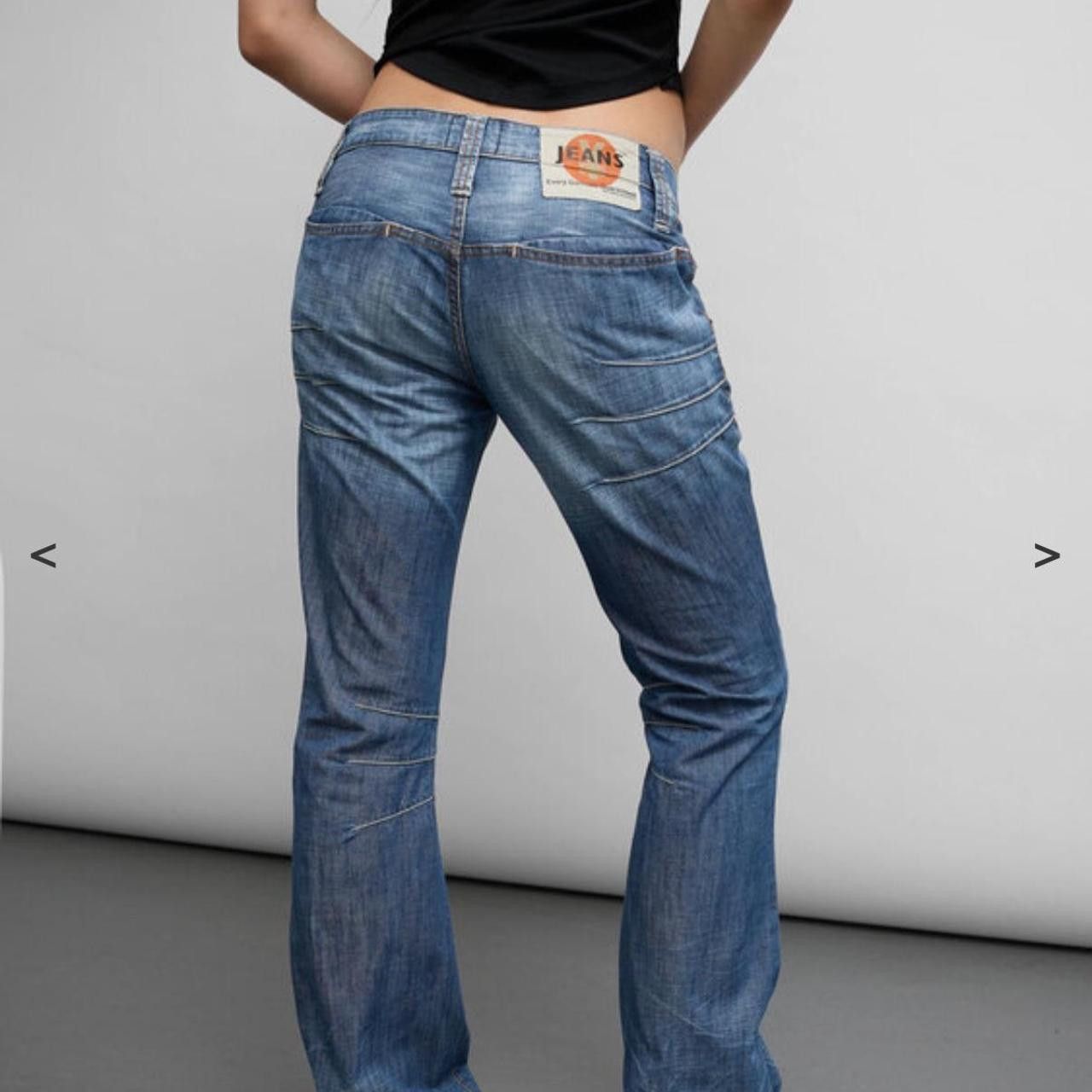 Michiko Koshino Michiko Koshino Low Rise Flare Jeans Size 28" / US 6 / IT 42 - 3 Thumbnail
