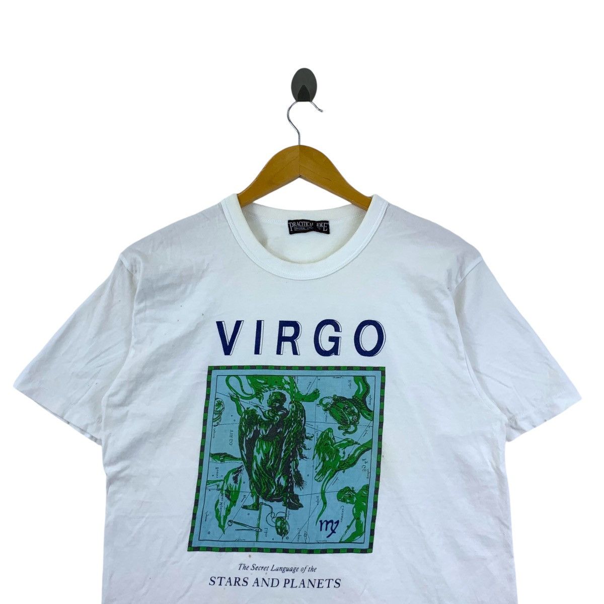 Vintage Vintage VIRGO STARS PLANETS Baroque Artwork Tee Size L / US 10 / IT 46 - 2 Thumbnail