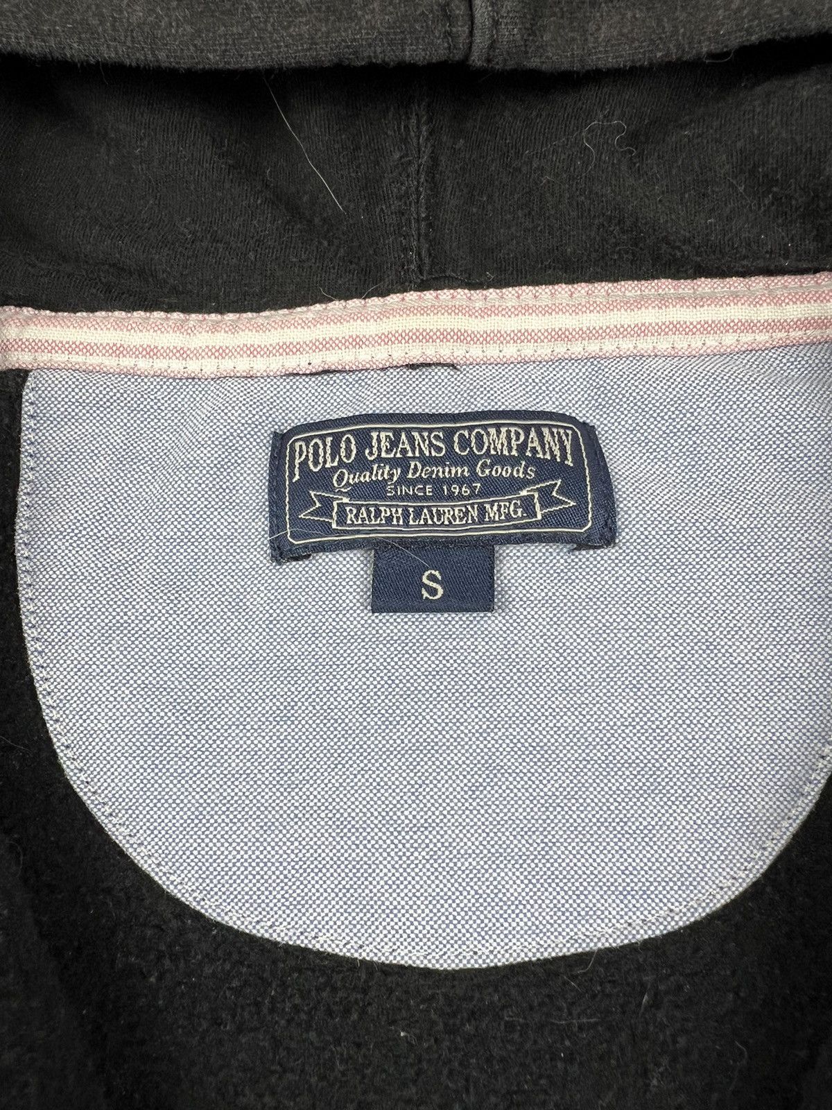 Other Vintage Polo Ralph Lauren Faded Full Zip Y2K Hoodie Size S / US 4 / IT 40 - 6 Thumbnail