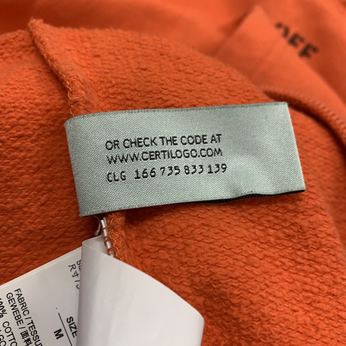 Off-White Off White Medium Hoodie Stencil Arrows Orange Hoodie Virgil Size US M / EU 48-50 / 2 - 13 Thumbnail