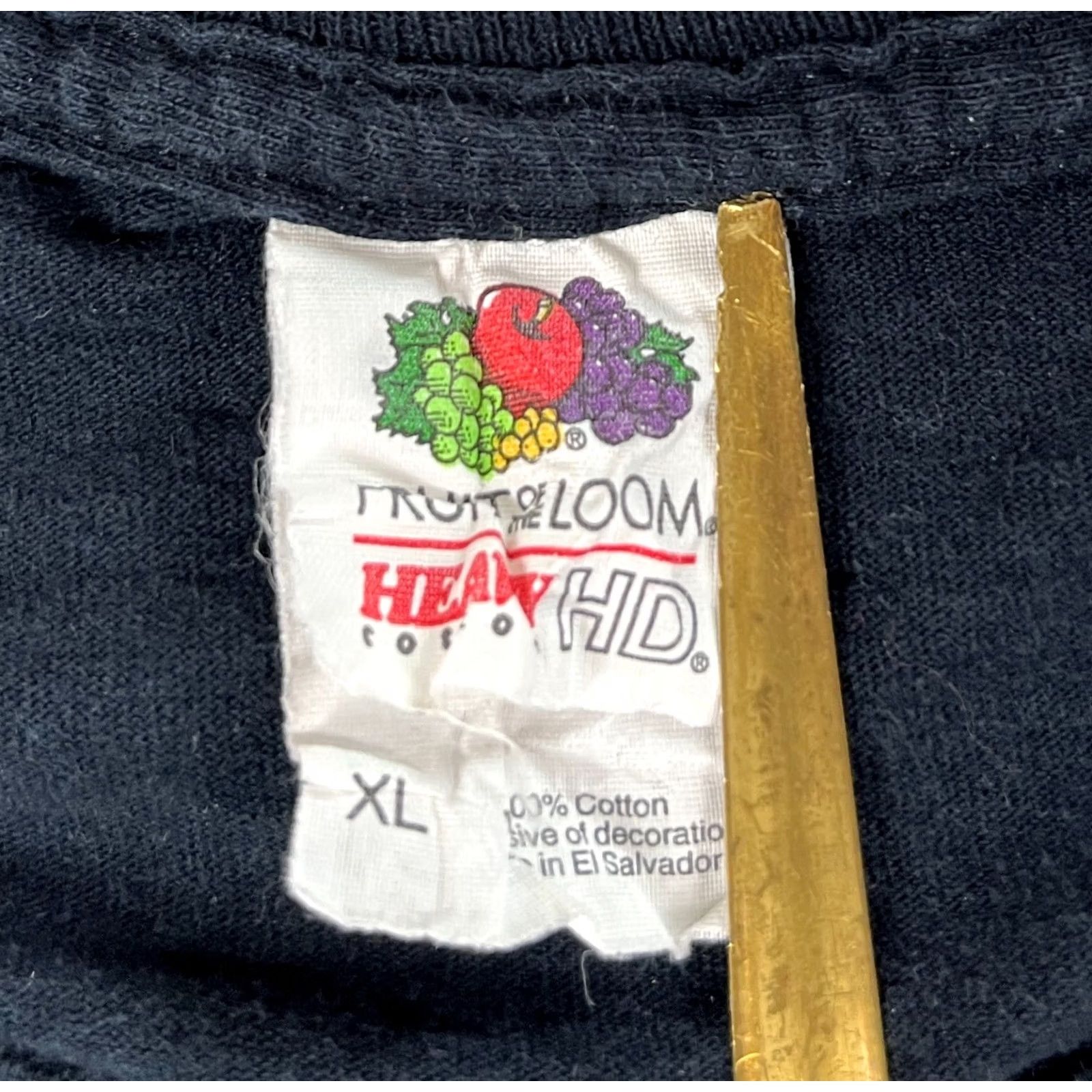 Fruit Of The Loom Fruit of the Loom T-Shirt Daytona Beach 2015 74th Bike Week Double-Sided Sz XL Black Men Shirt Size US XL / EU 56 / 4 - 7 Thumbnail