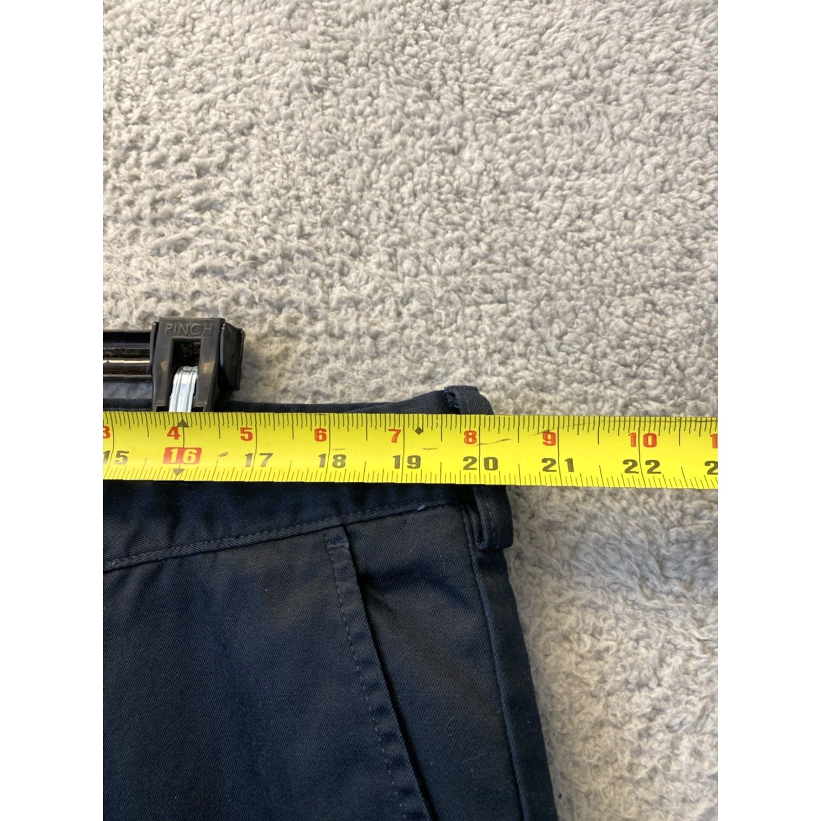 Nautica Nautica Pants Mens 40 x 32 Chino Regular Black 100% Cotton /90s Nautical Beach Preppy Size US 40 / EU 56 - 4 Thumbnail