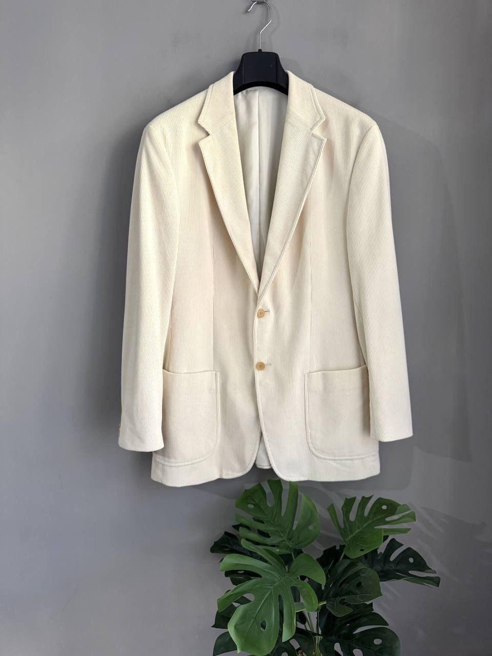 Hugo Boss by Zegna Cottone/Cashmere Corduroy Blazer Sz 52/L
