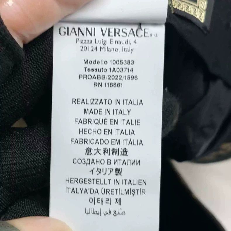Versace Versace Casual wide-leg pants Size US 32 / EU 48 - 4 Thumbnail