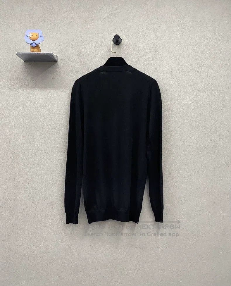 Alexander McQueen Alexander Mcqueen Black knitted cardigan coat Size XS / US 0-2 / IT 36-38 - 2 Thumbnail