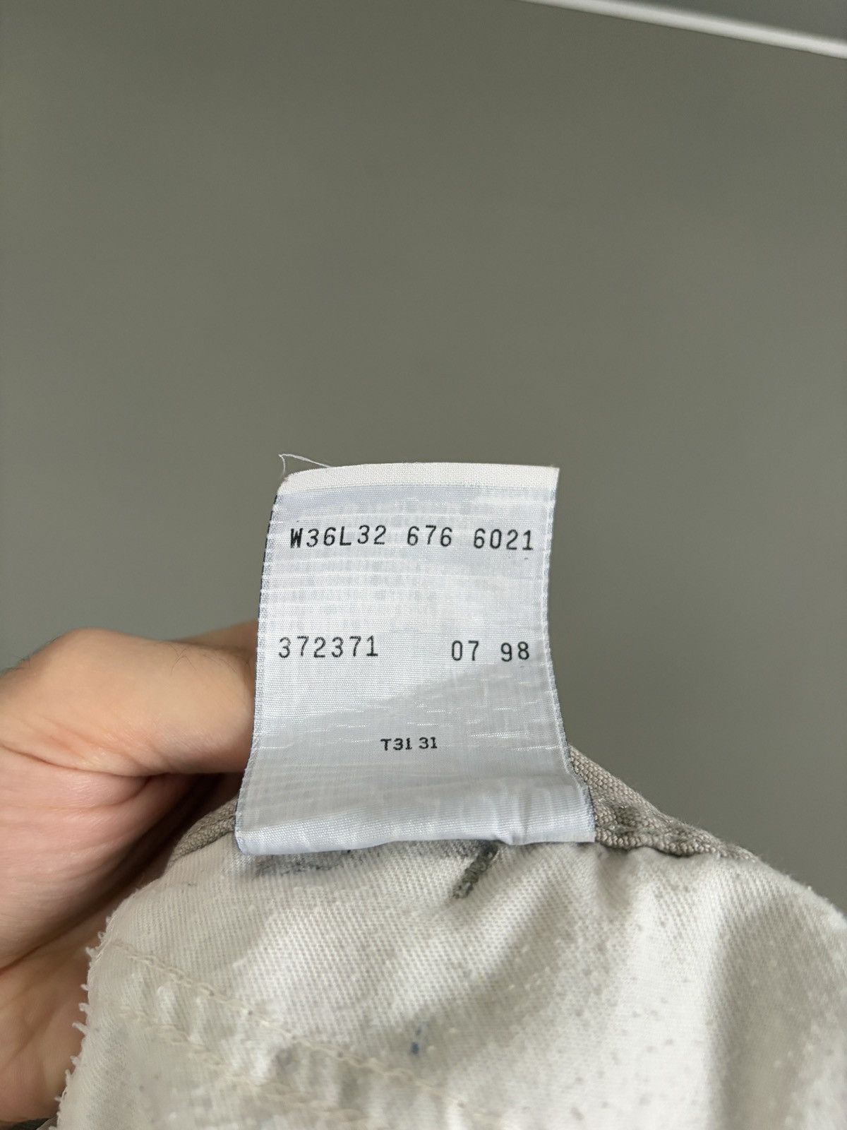 Levi's Levis Vintage Extra Heavy Cargo Pants Size US 36 / EU 52 - 10 Thumbnail