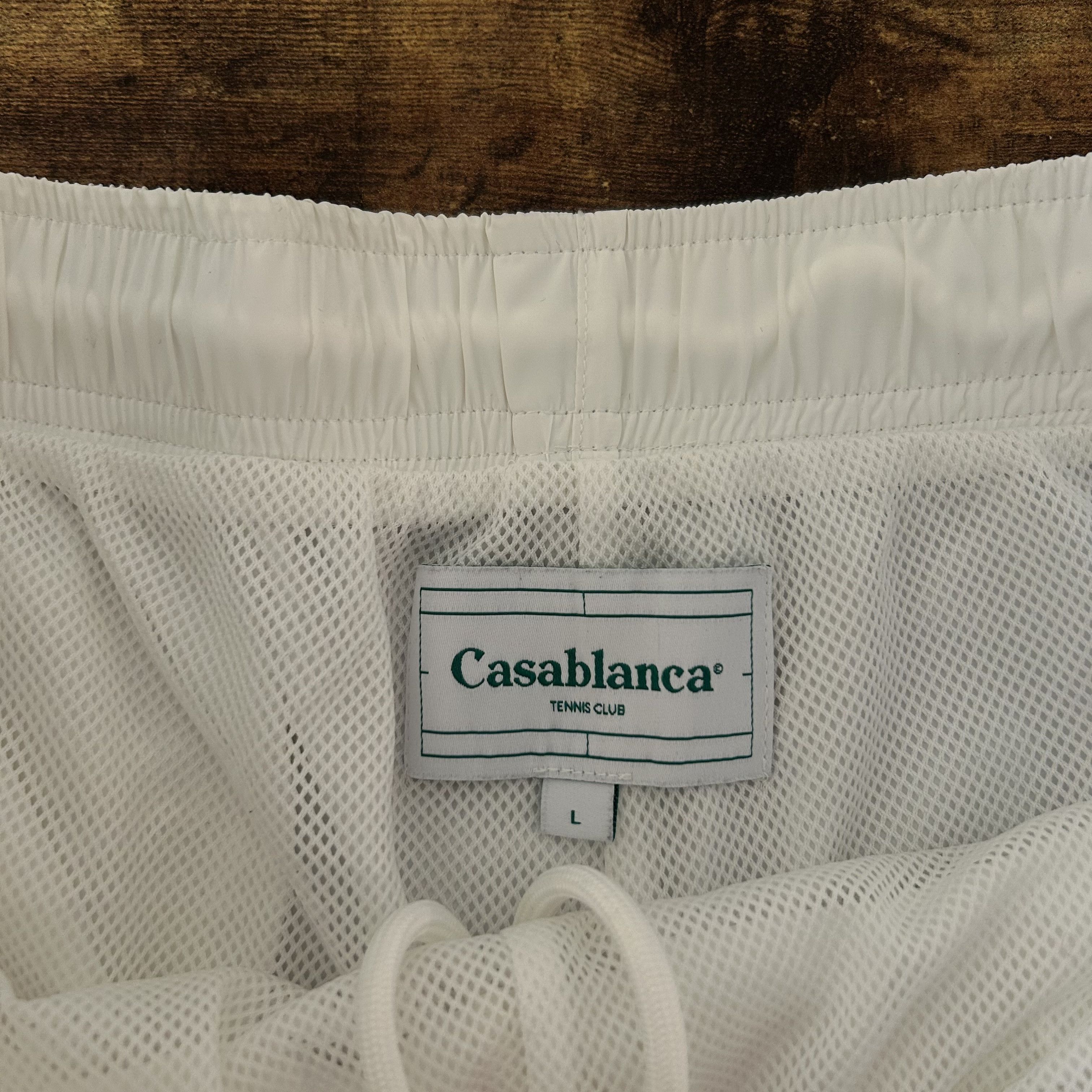 Casablanca Casablanca Logo Checked Track Shorts Size US 32 / EU 48 - 3 Thumbnail