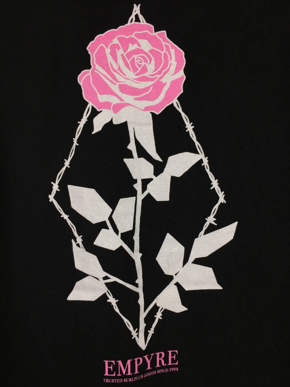 Empyre × Vintage Empyre Clothing Eden Flora Rose Black Tee Size US L / EU 52-54 / 3 - 3 Thumbnail